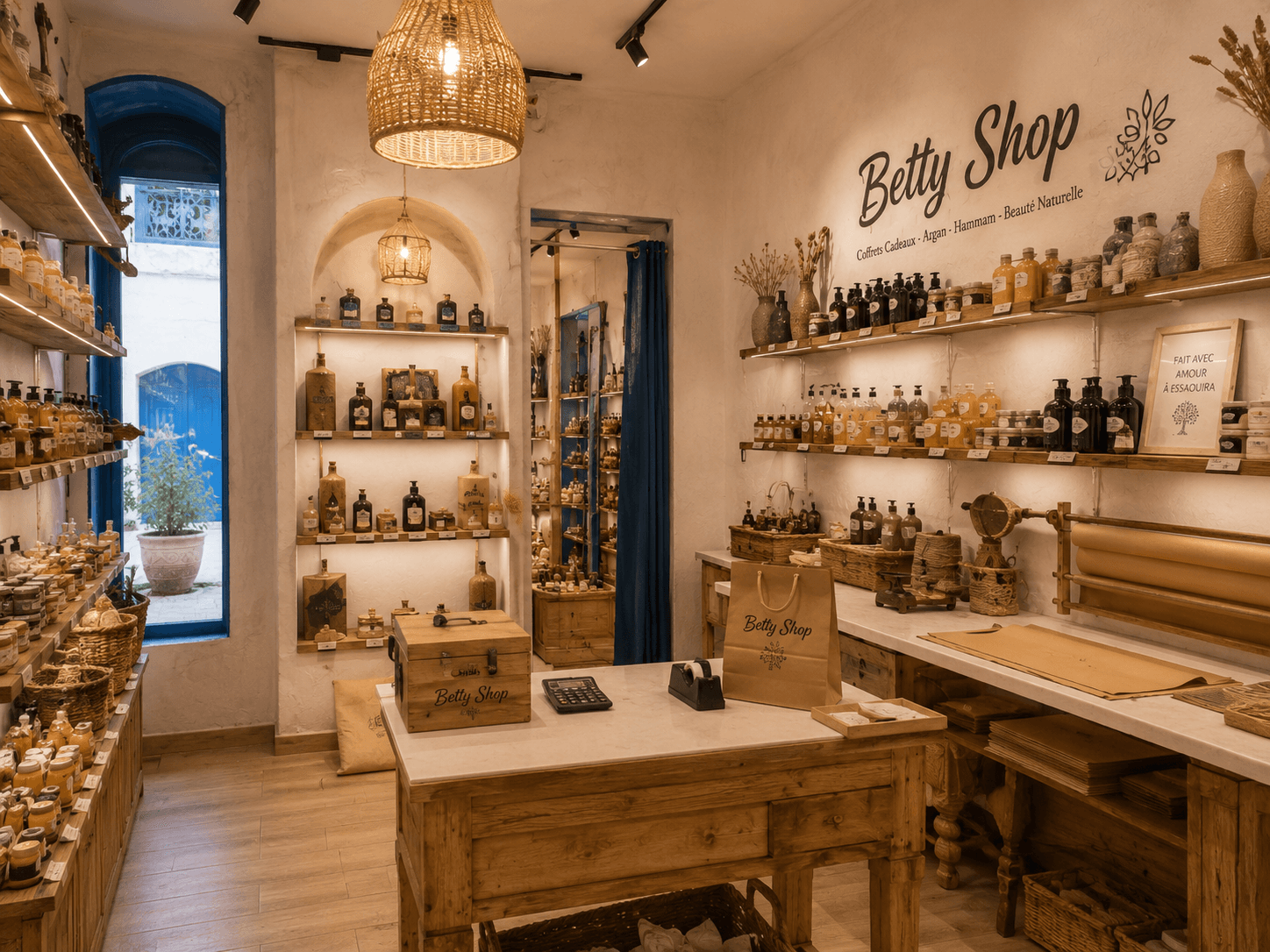Betty Shop counter